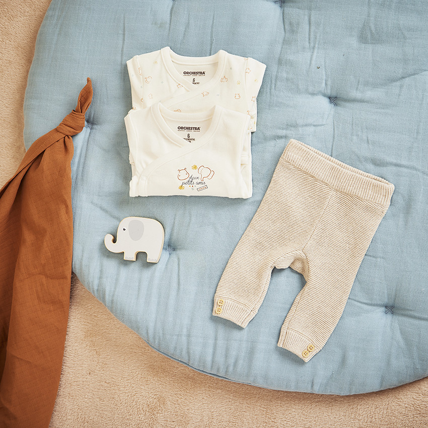 Σετ από 2 bodies με μακριά μανίκια και σχέδιο ζώων για μωρό  Additional Σετ από 2 bodies με μακριά μανίκια και σχέδιο ζώων για μωρό