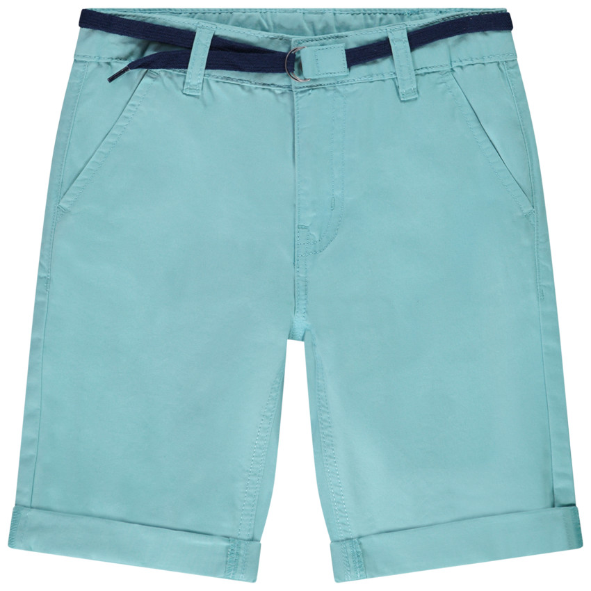 Βερμούδα μονόχρωμη twill για αγόρι  Additional Βερμούδα μονόχρωμη twill για αγόρι