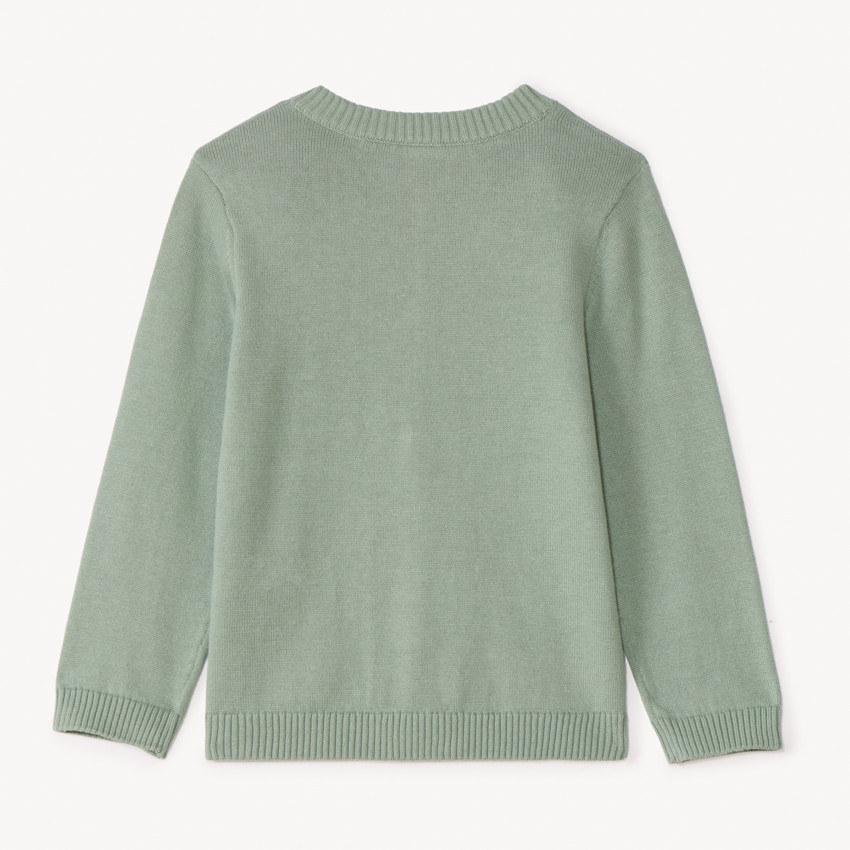 Γυμνός μπουφάν με φερμουάρ για μωρό αγόρι. 