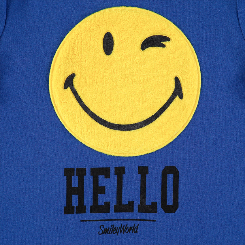 Πιτζάμα ζέρσεϊ με μοτίβο Smiley από sherpa  Additional Πιτζάμα ζέρσεϊ με μοτίβο Smiley από sherpa