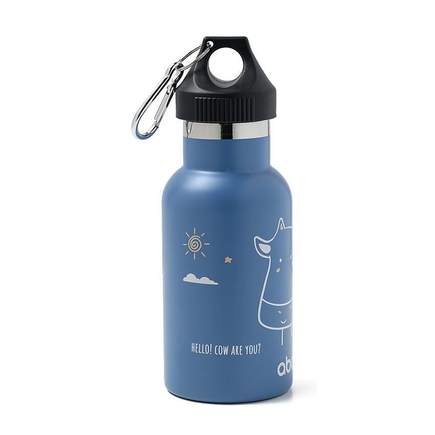 Παιδικο Παγουρι Θερμος Abottle Hello! Cow Are You? Με Εξτρα Πωμα - 350Ml 