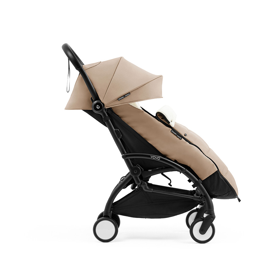 Chancelière chaude pour poussette YOYO⁵ - Taupe 
