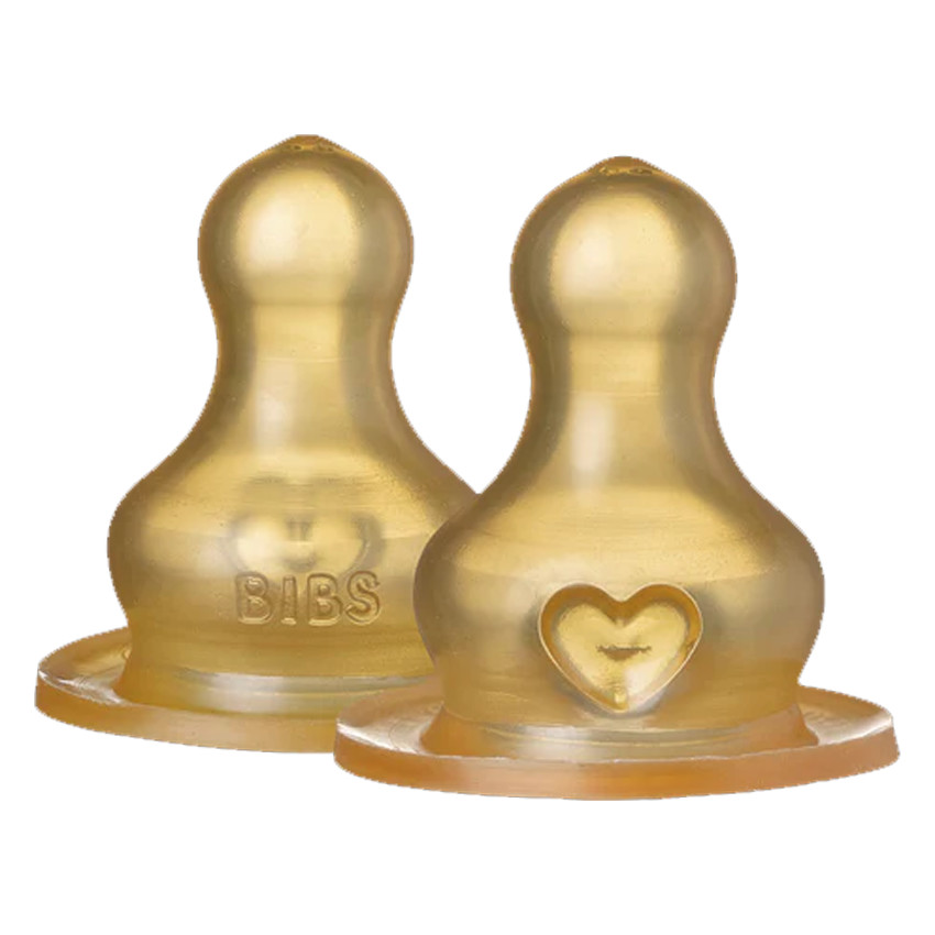 Bibs - Θηλές Καουτσούκ Μπιμπερό Μέτριας Ροής 