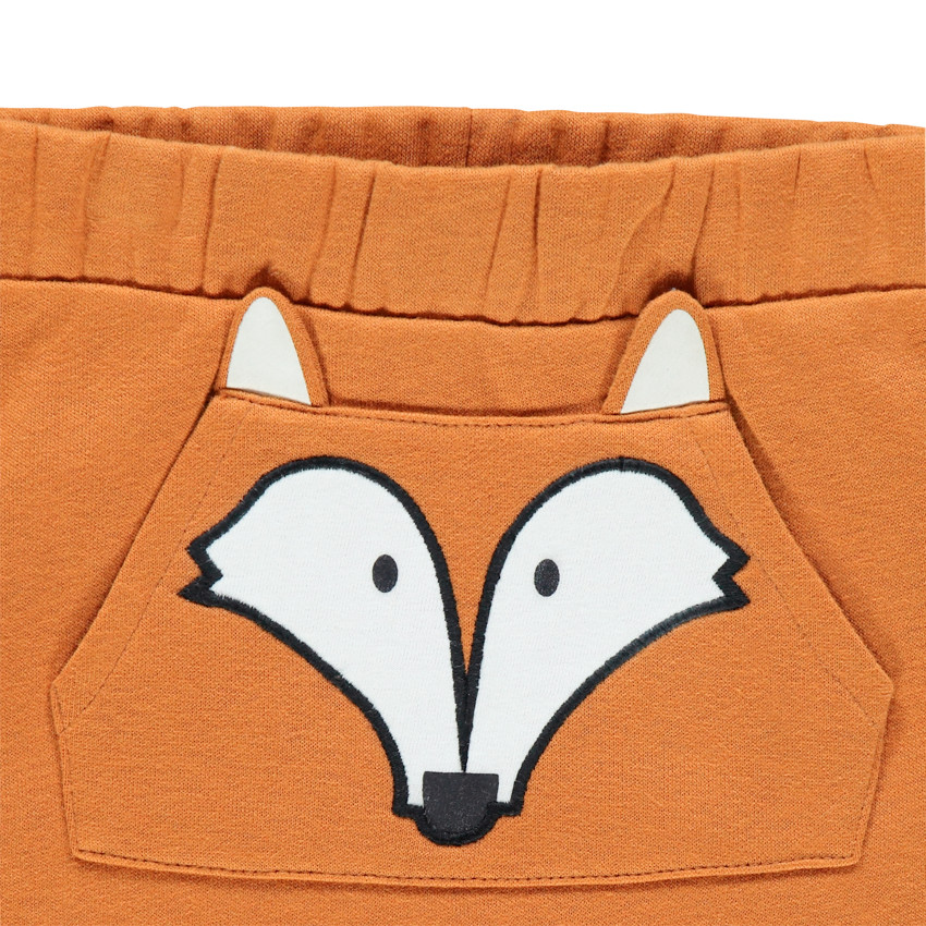 Παντελόνι jogging με σχέδιο αλεπουδίτσα 