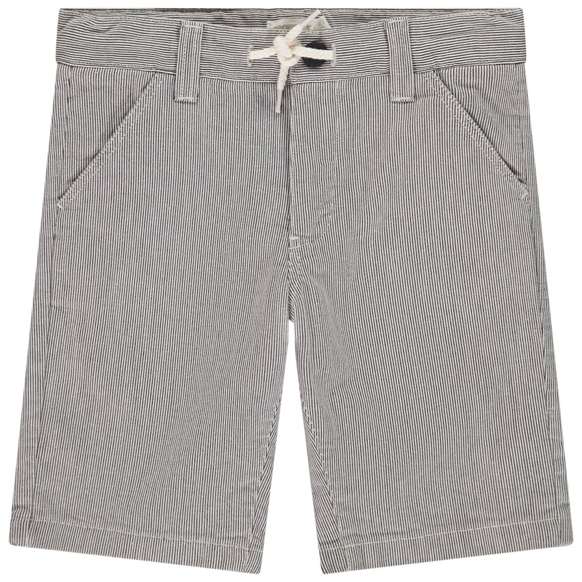 Βερμούδα από υφασμάτινο με ρίγες για αγόρι 