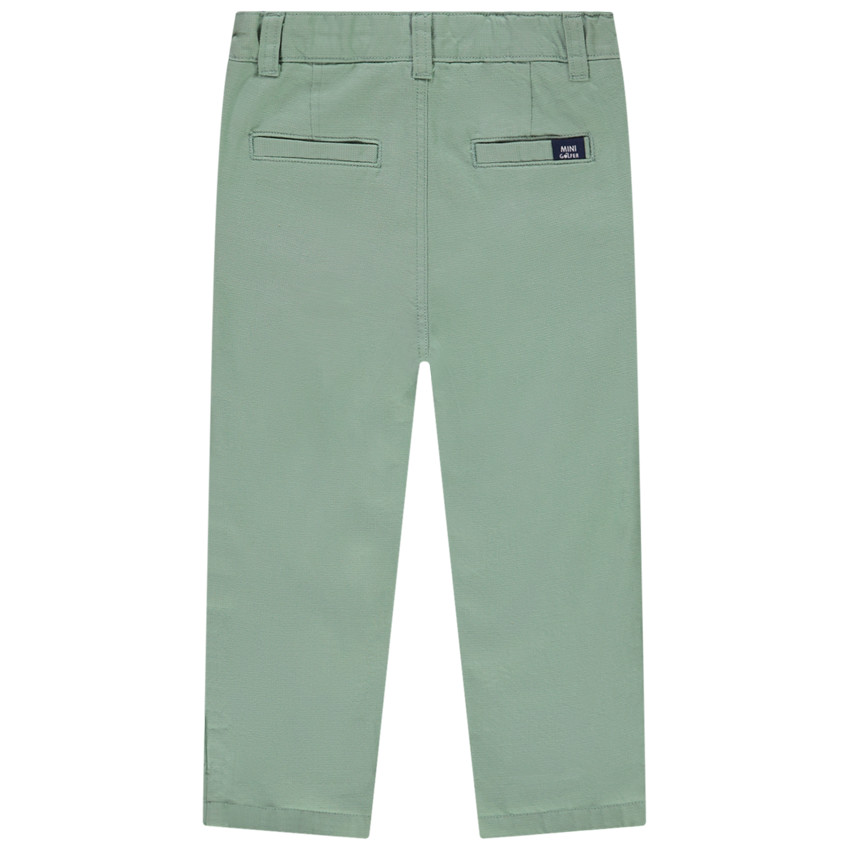 Παντελόνι chino πάνινο μονόχρωμο για bebe αγόρι 