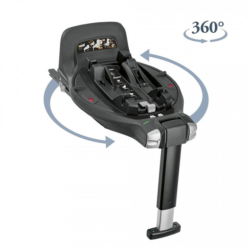 Βαση Αυτοκινητου Isofix Για Καθισμα Darwin 360° Black (Electa/Aptica/Xt) INGLESINA 