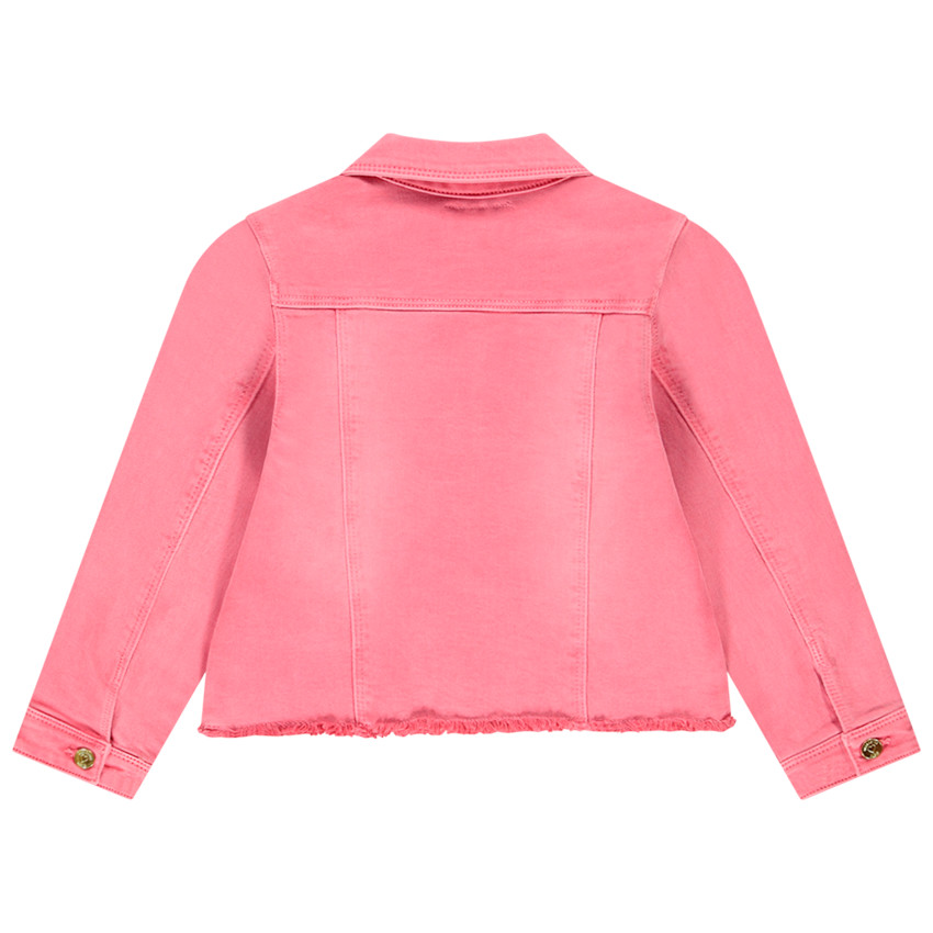 Jacket jean με βολάν για κορίτσι 