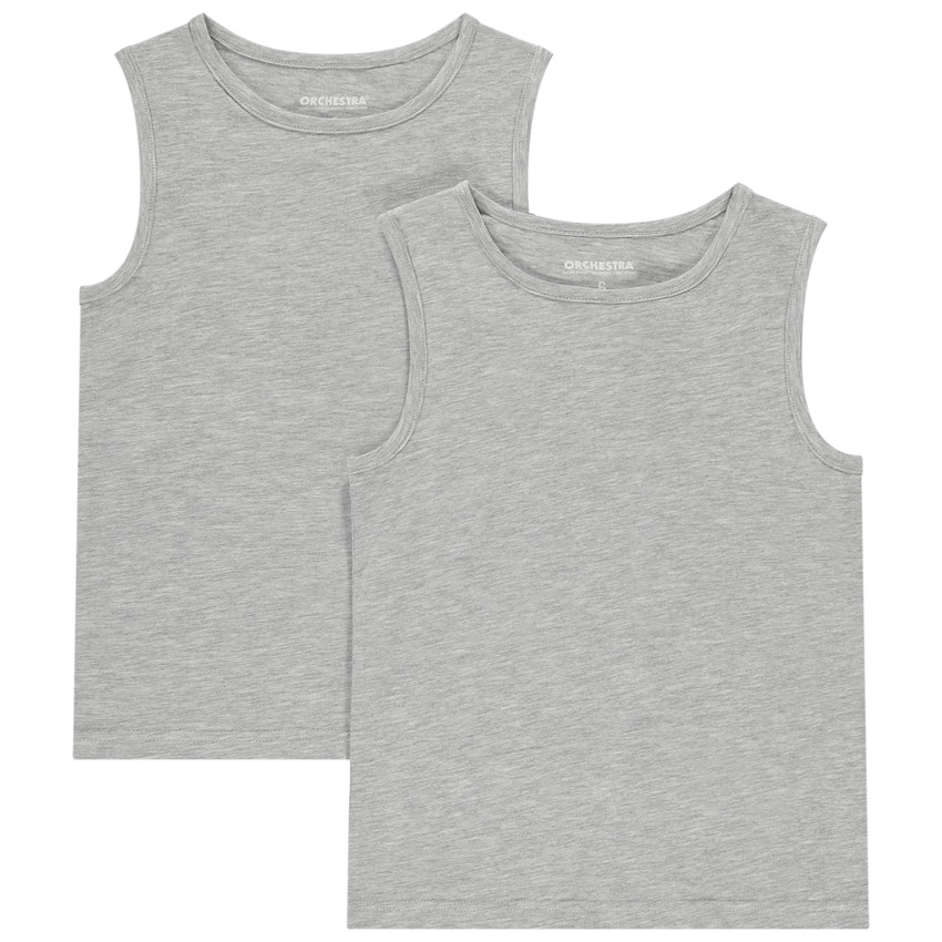 Σετ 2 αμάνικων μπλουζών για αγόρι 