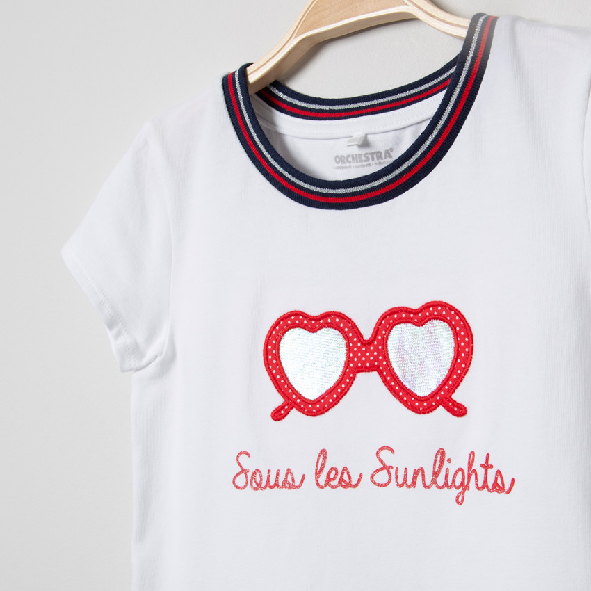 Φόρεμα κοντομάνικο 2 en 1 με εμπριμέ floral 