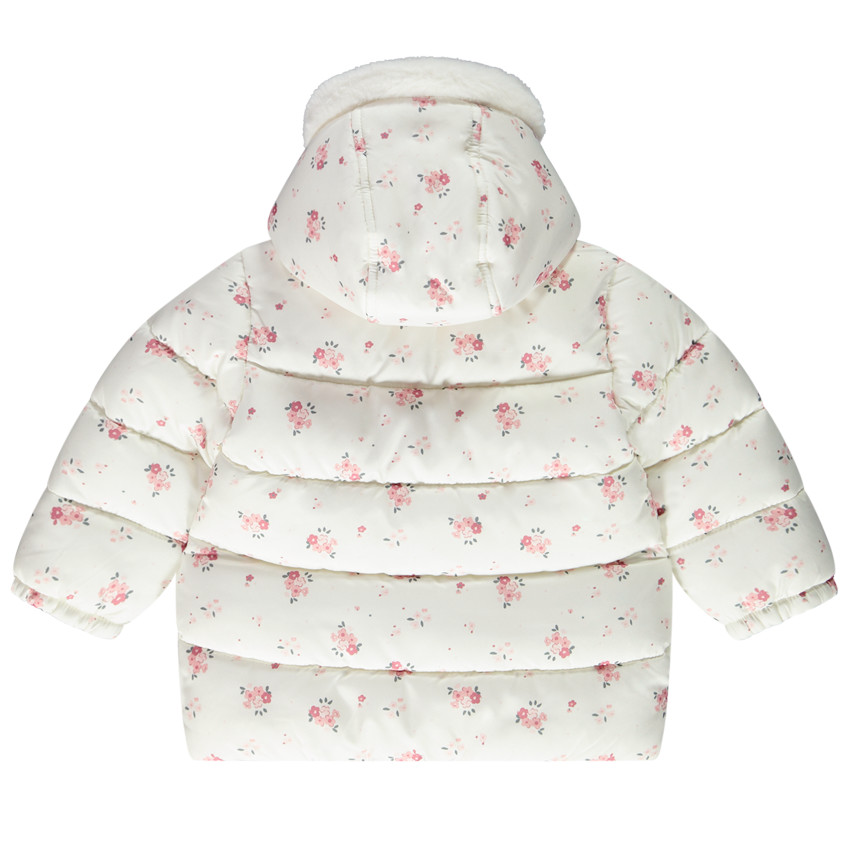 Μπουφάν Grand Froid με floral σχέδιο για bebe κορίτσι 