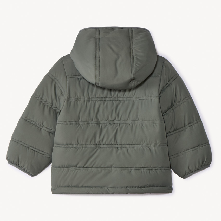 Μπουφάν με κουκούλα και επένδυση micropolaire για μωρό αγόρι 