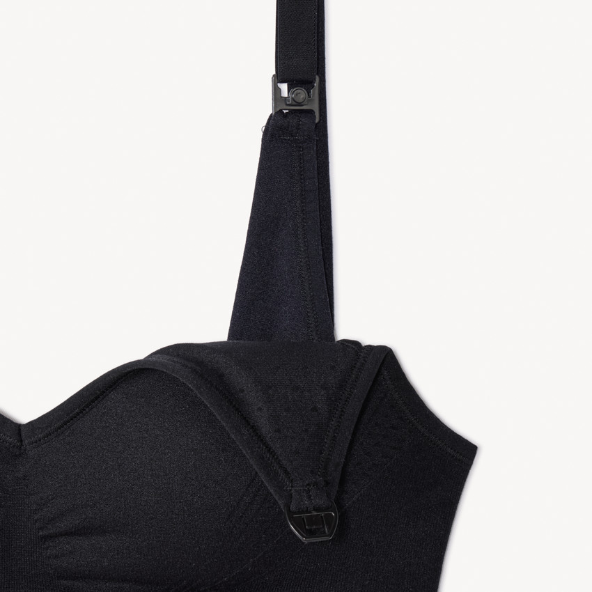 Αόρατο ρυθμιζόμενο σουτιέν θηλασμού χωρίς ραφές μονόχρωμο 