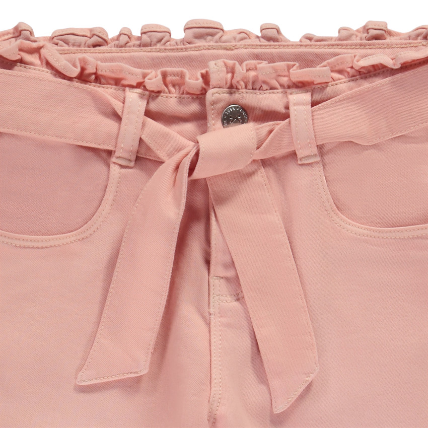 Παντελόνι paperbag με ζώνη για κορίτσι 