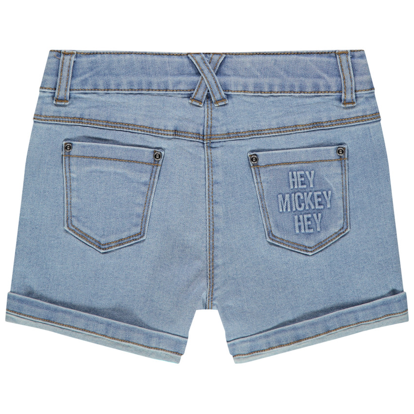Τζιν σορτς με σήματα Μίκυ της Disney 