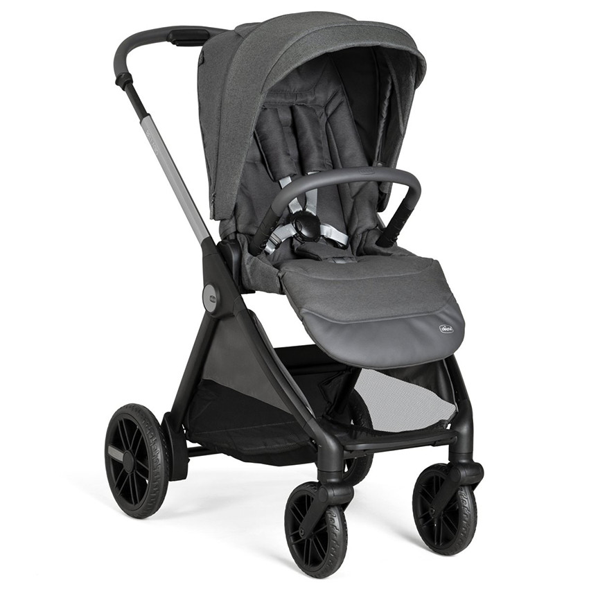 Βρεφικό Καρότσι Bellagio Trio Black Satin - Chicco 