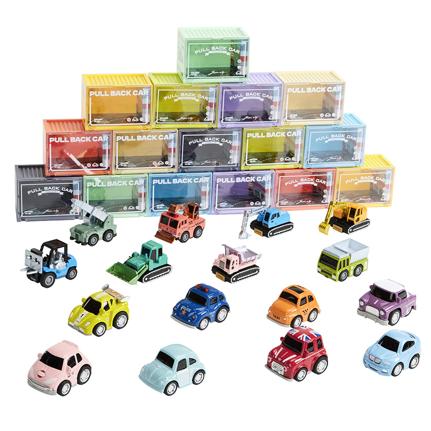 Μικρό αυτοκίνητο με μηχανισμό τριβής κόκκινο αγγλικό 