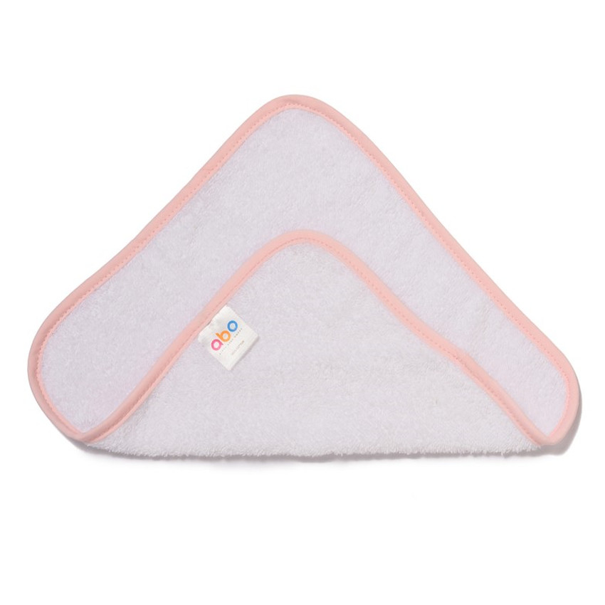 ABO Λαβέτα Λευκή - Ροζ 30*30 