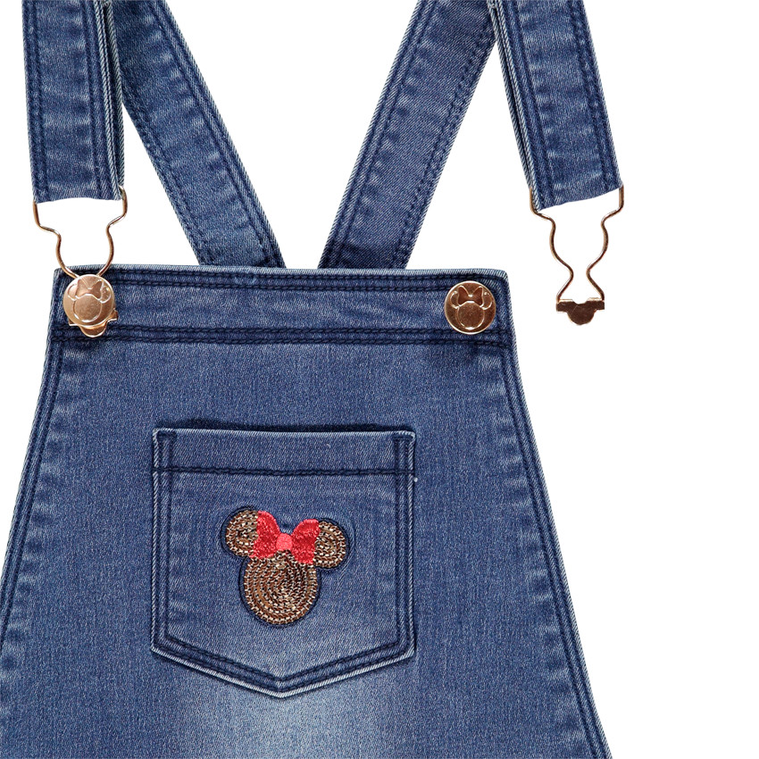 Σαλοπέτα κοντή jean Minnie Disney Main Σαλοπέτα κοντή jean Minnie Disney