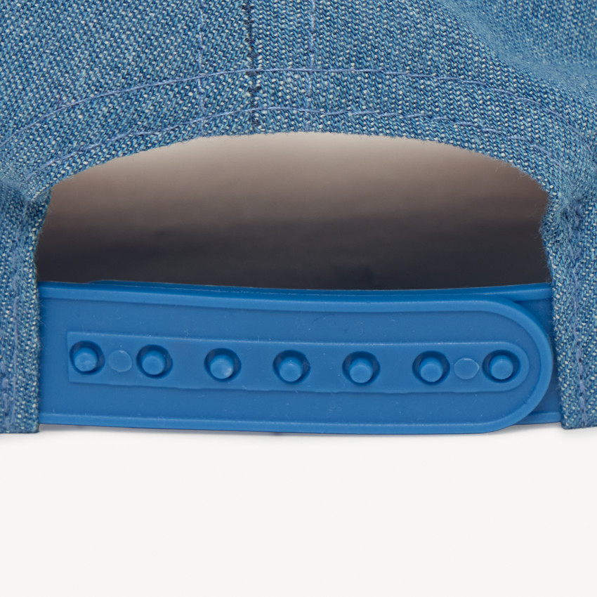 Καπέλο από τζιν με κεντημένη "ΝΥC" για κορίτσι 