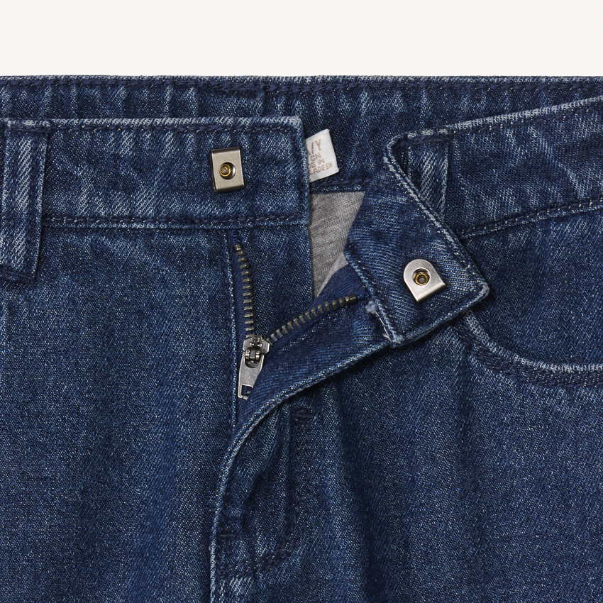 Τζιν ίσιο μονόχρωμο για αγόρι 