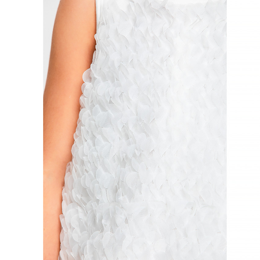 Robe de cérémonie en tulle brodé et glitter pour fille  Additional Robe de cérémonie en tulle brodé et glitter pour fille