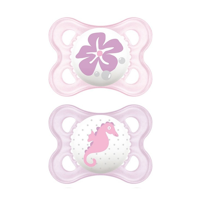 Original Πιπίλα Λάτεξ 0-6m+ 2 Τμχ 