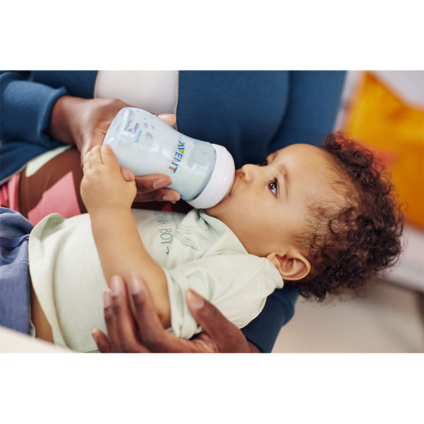  Μπιμπερό Natural 260ml -Μπλε  