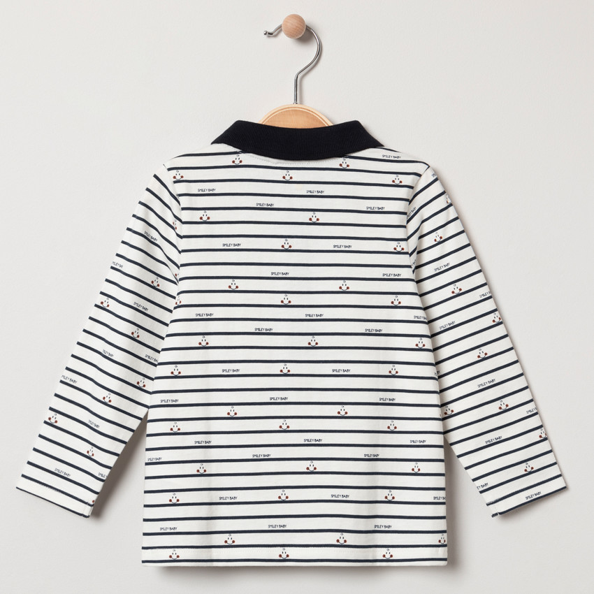 Polo μακρυμάνικο SmileyWorld για bebe αγόρι  Additional Polo μακρυμάνικο SmileyWorld για bebe αγόρι