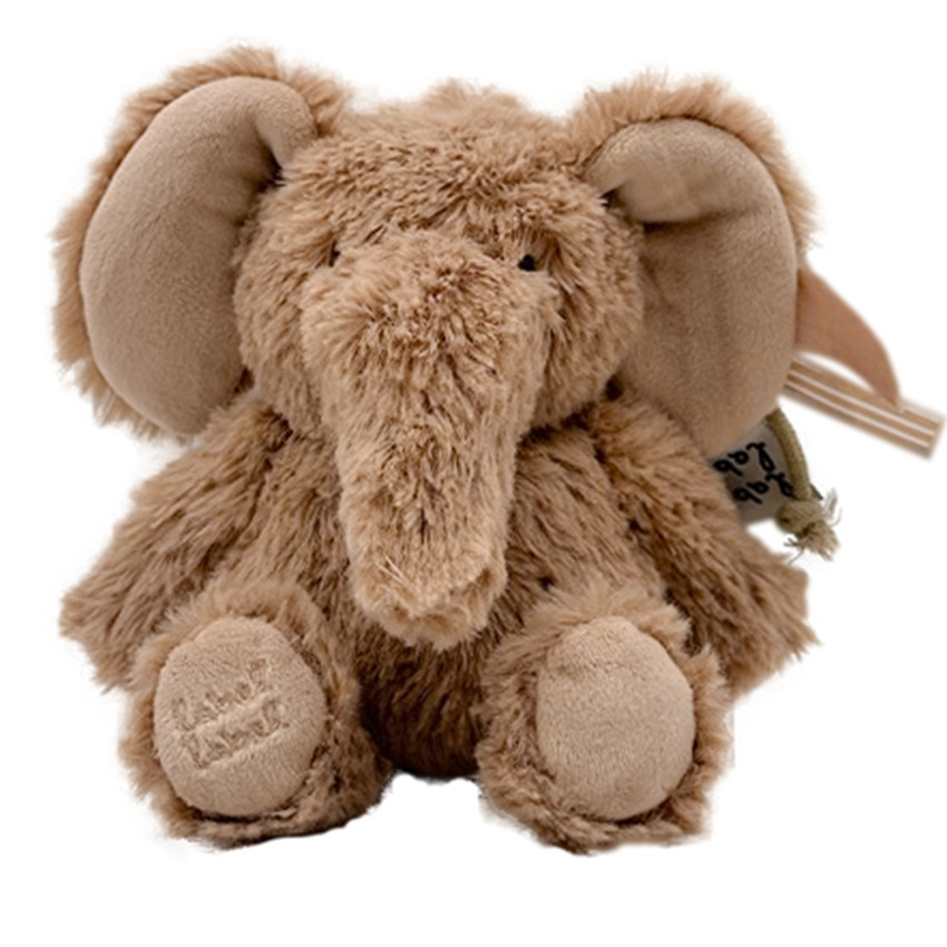 Χνουδωτό Μαλακό Παιχνίδι Elephant Elly L Καφέ  