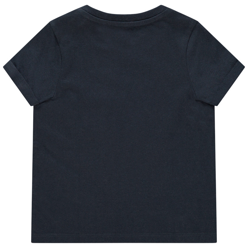 T-shirt κοντομάνικο με τσέπη και  σχέδιο δεινόσαυρο 