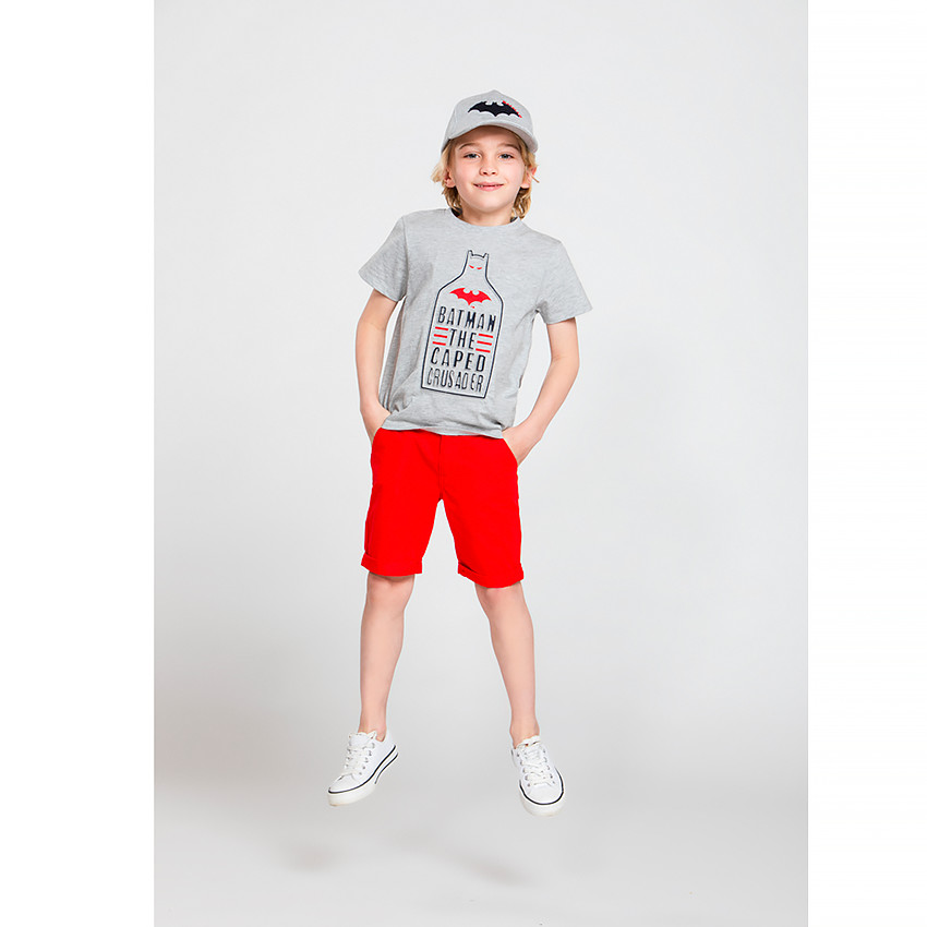 Bermuda en coton poches italiennes pour garçon 