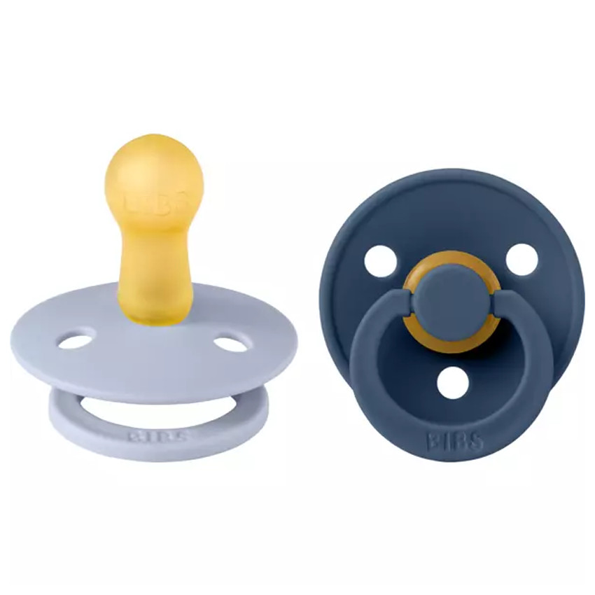 Bibs Πιπιλες Colour 2 Pack No 2 – Dusty Blue/Steel Blue 