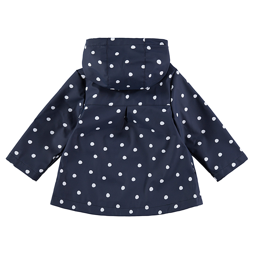 Παρκά από καουτσούκ πουά με επένδυση ζέρσεϊ 