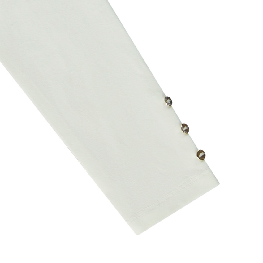 Μπλουζάκι ζιβάγκο μονόχρωμο από jersey για κορίτσι 