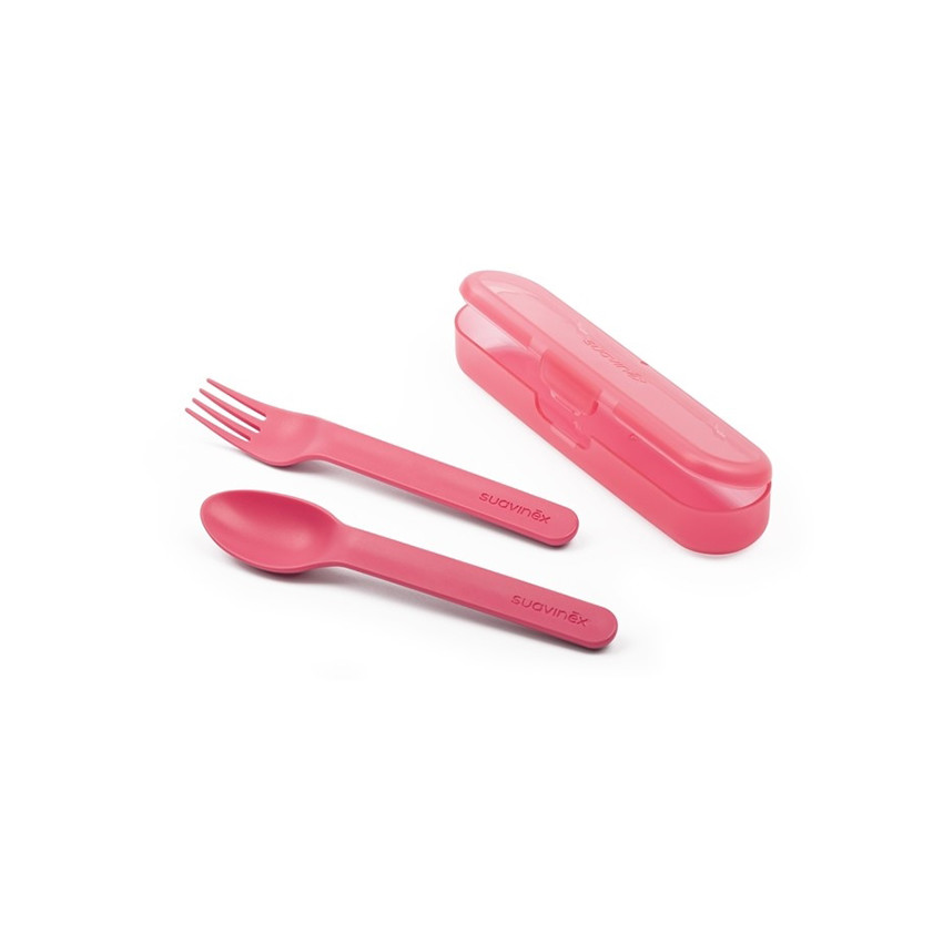 Σετ μαχαιροπήρουνα + κουτί  Boo - Ροζ   Additional   Σετ μαχαιροπήρουνα + κουτί  Boo - Ροζ