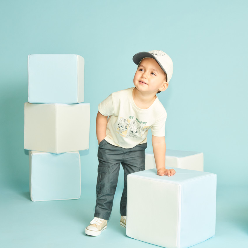 T-shirt à manches courtes avec impression Pat' Patrouille pour bébé garçon 