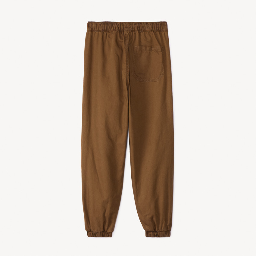 Pantalon jogger uni et doublé jersey pour garçon 