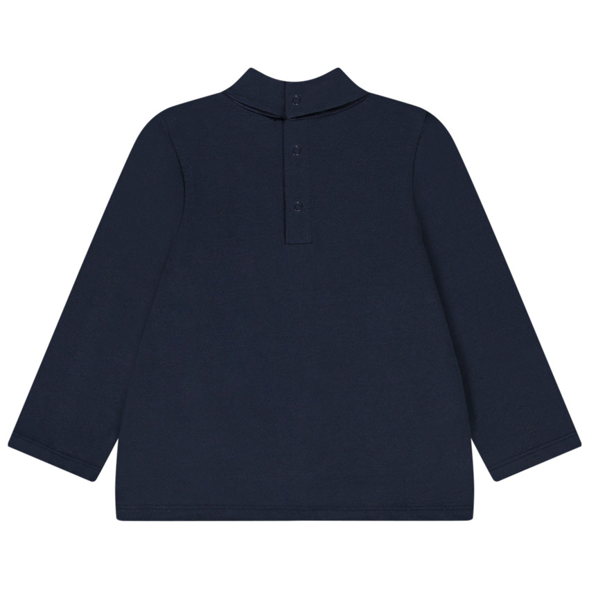 Σετ από 2 μπλουζάκια ζιβάγκο μονόχρωμα για bebe αγόρι 