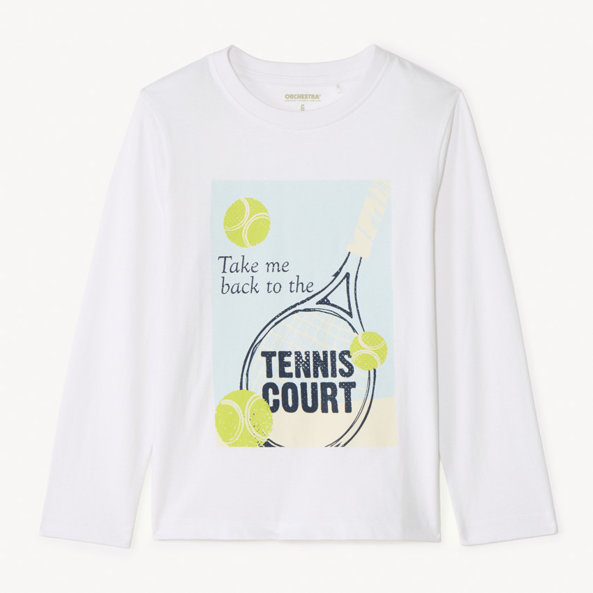 T-shirt μακρυμάνικο με σχέδιο για αγόρι 