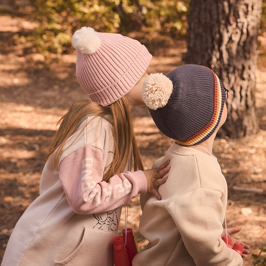 Φόρεμα φούτερ με εφέ color block Minnie Disney για κορίτσι 