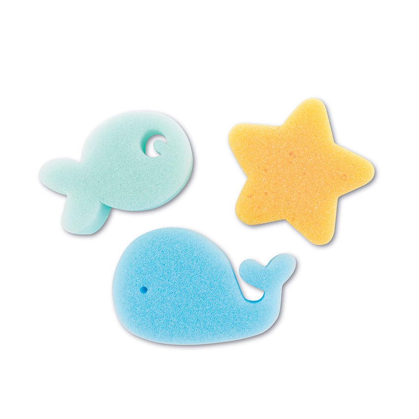 Σετ από 3 φυσικές σφουγγάρες 