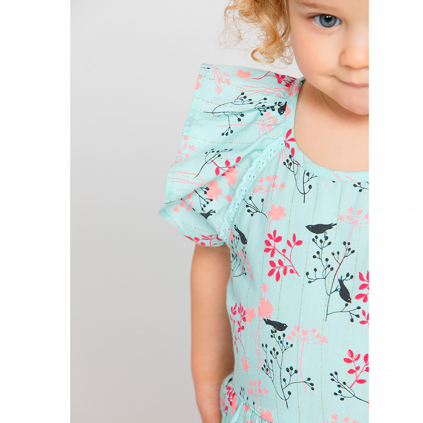 Combinaison longue imprimé fleuri pour bébé fille  Additional Combinaison longue imprimé fleuri pour bébé fille