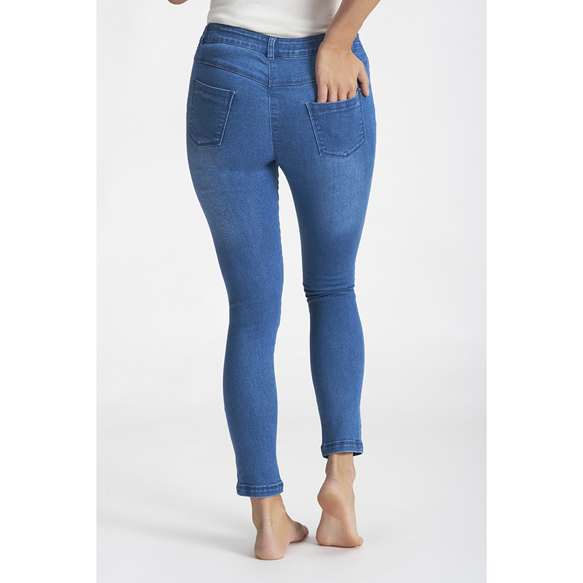 Τζέγκινγκ εγκυμοσύνης skinny extra stretch με ζωνάρι 