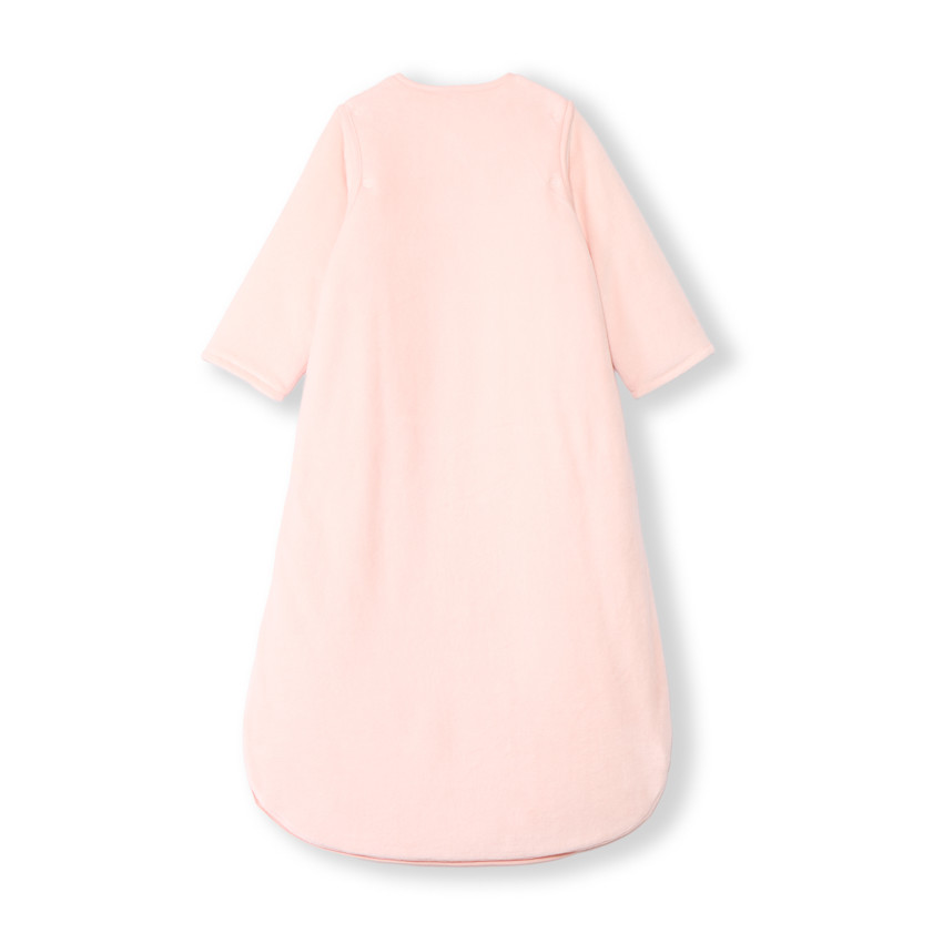 Υπνόσακος βελούδος με αφαιρούμενα μανίκια TOG 3 για μωρό κορίτσι με κεντήματα λαγουδάκια 