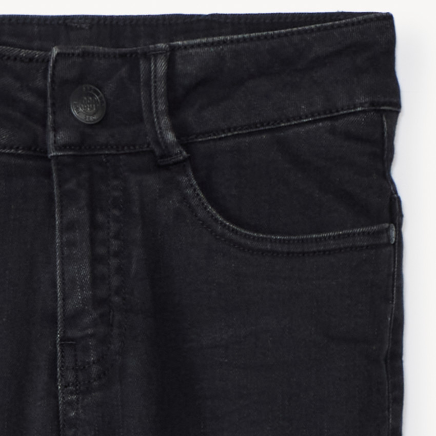 Jean droit doublé en micropolaire pour garçon 