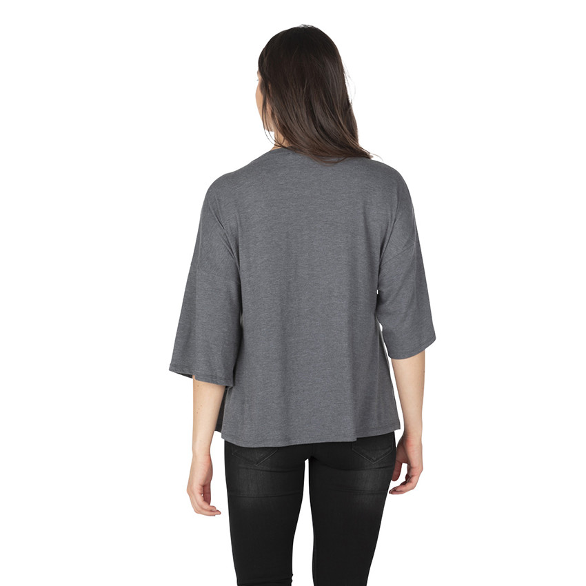 Ασύμμετρη μπλούζα εγκυμοσύνης με φιόγκους 