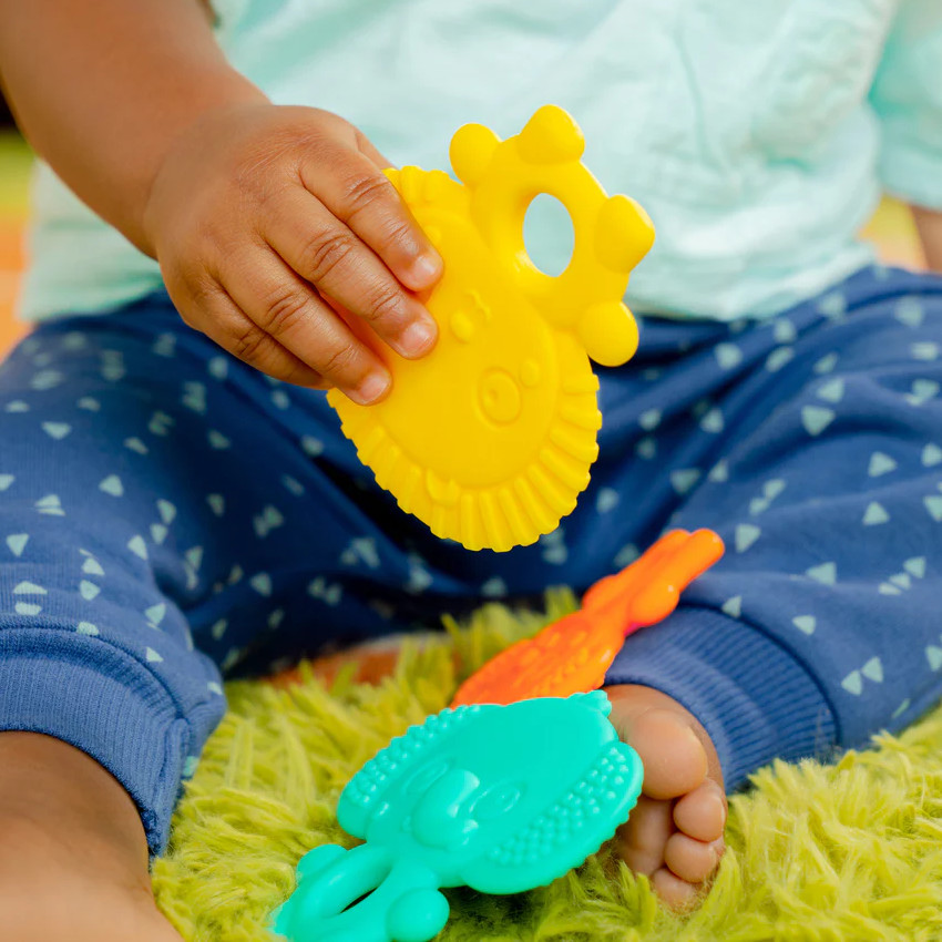 Μασητικό Textured Teethers 3Pc Gummy Buddies Bright Starts 