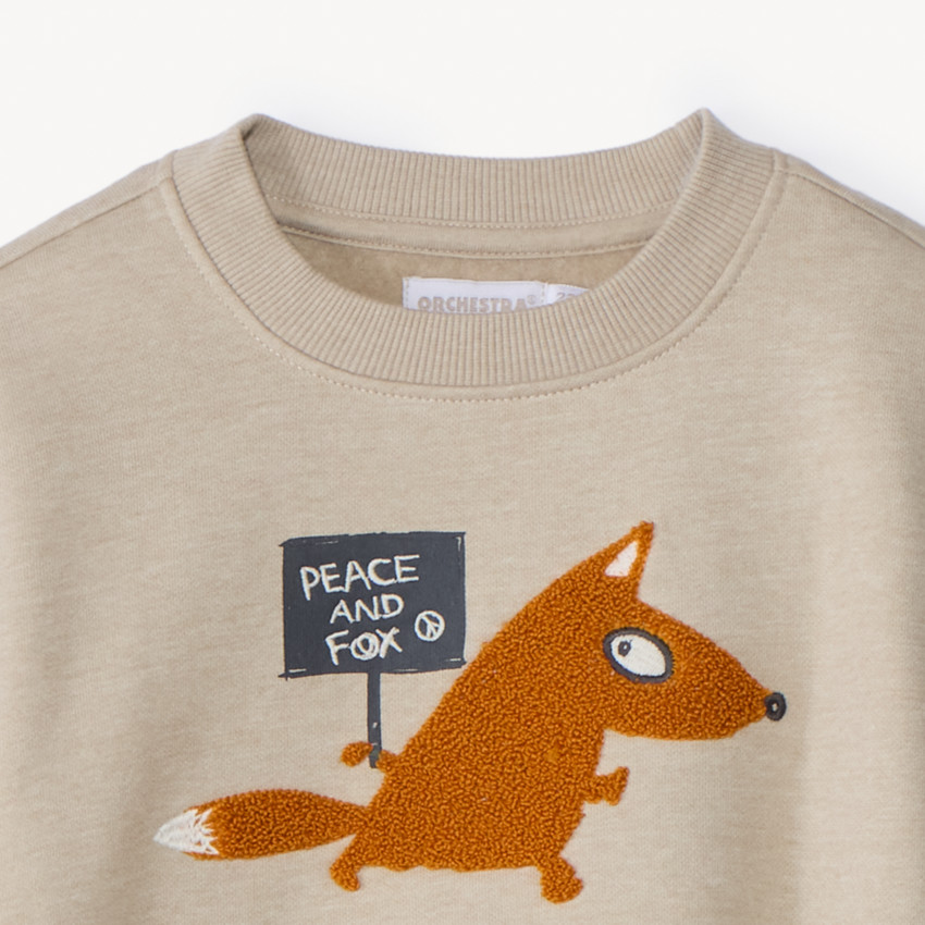 Ensemble sweat fantaisie + jogging style cargo pour bébé garçon  