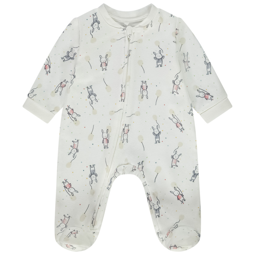 "Πιτζάμα από jersey με σχέδιο κουνελιών για bebe αγόρι" 